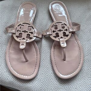 Tory Burch Women's Miller Pink Sandals Sz 8